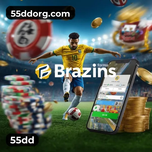 Aplicativo móvel 55dd para iOS e Android